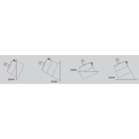 Monteringssats för styrpump, liten - 2