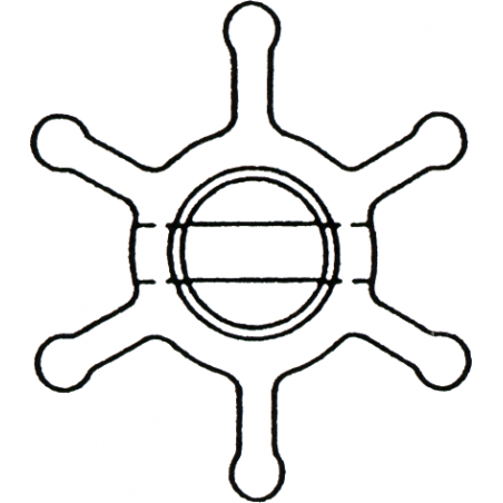 Pumphjul-500121 GX - 1