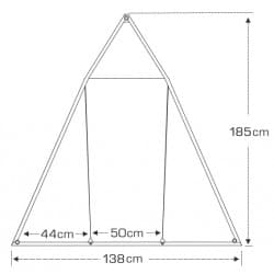 Ventilationssegel för lucka, Windtrap - 2
