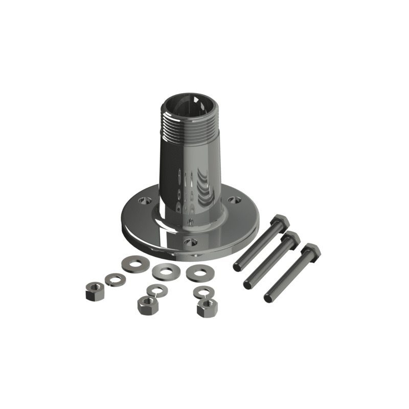 Antenne Base-Mount m. 1"-11 BSP Gevind - 1