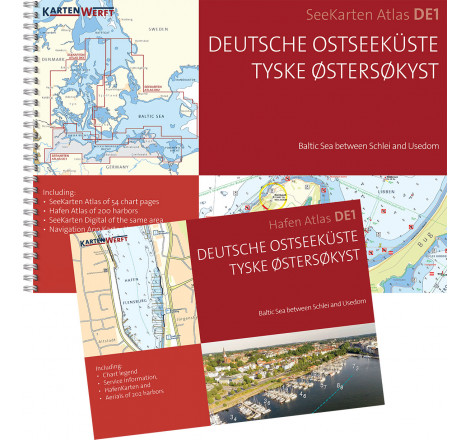 Søkortsæt DE1 - Tyske...