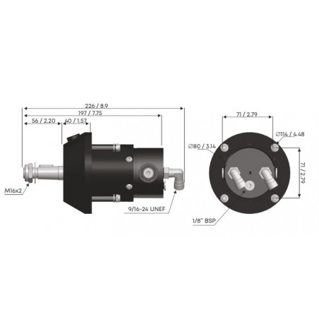 Multisteer hydraulpump HP18