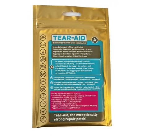 Tear-Aid reparationslap Type A til reparation af telt og båd.
