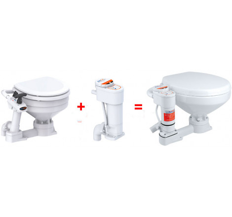 Seaflo toilet ombygning til12V - 1