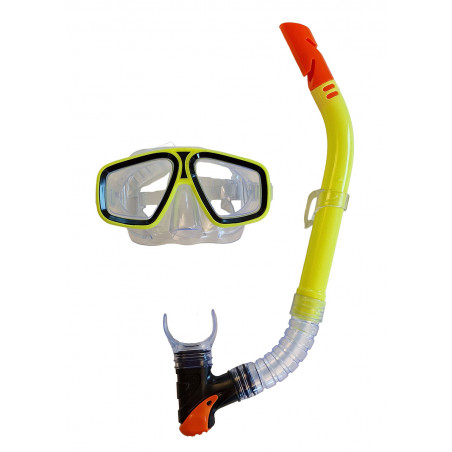 Snorkelsæt voksen, snorkel og svømmebrille - 2