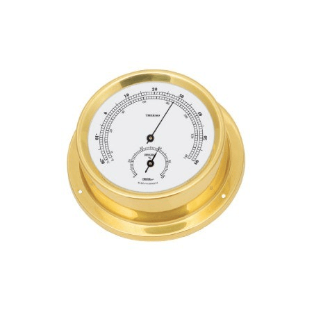 Fischer-instrument Ø84 i polerad mässing - 3