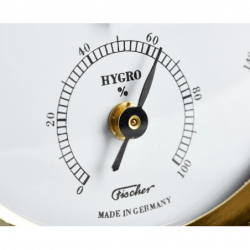 Fischer-instrument Ø84 i polerad mässing - 1