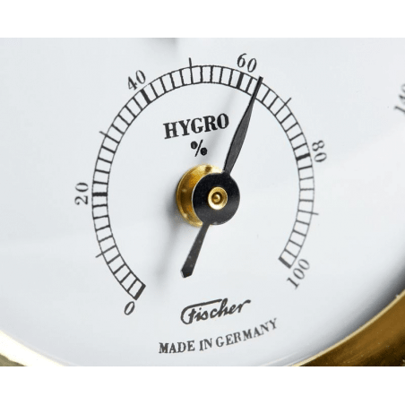 Fischer-instrument Ø84 i polerad mässing - 4