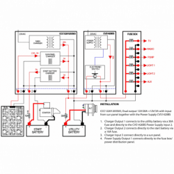 Fix batterilader 20a/3a 12v - 1
