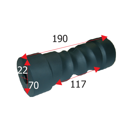 Selvcentrerende kølrulle - 1