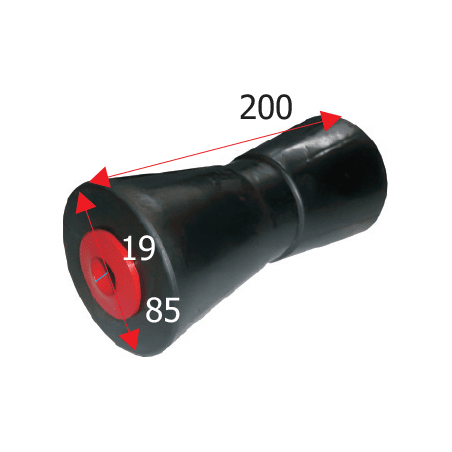 Kölrulle kraftig längd 200 mm - 1