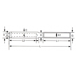 Terminal AISI 316 - 1