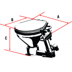 Nuova Rade manuelt toilet - 3
