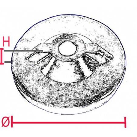 Motorzink til Yamaha 9,9 og Mariner 9,9C, 15C - 2
