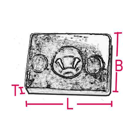 Motorzink til Mariner og Mercury/Mercruiser - L 42 x B 30 x T 10 - 2