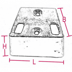 Motorzink för OMC - 1
