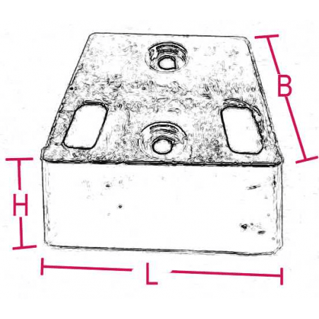 Motorzink för OMC - 2