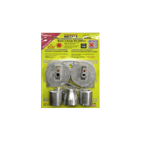 Aluminiums anodekit Bravo 3 - 1