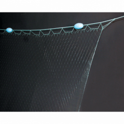 Lakse/ørredgarn, bundsættegarn, monteret - 1