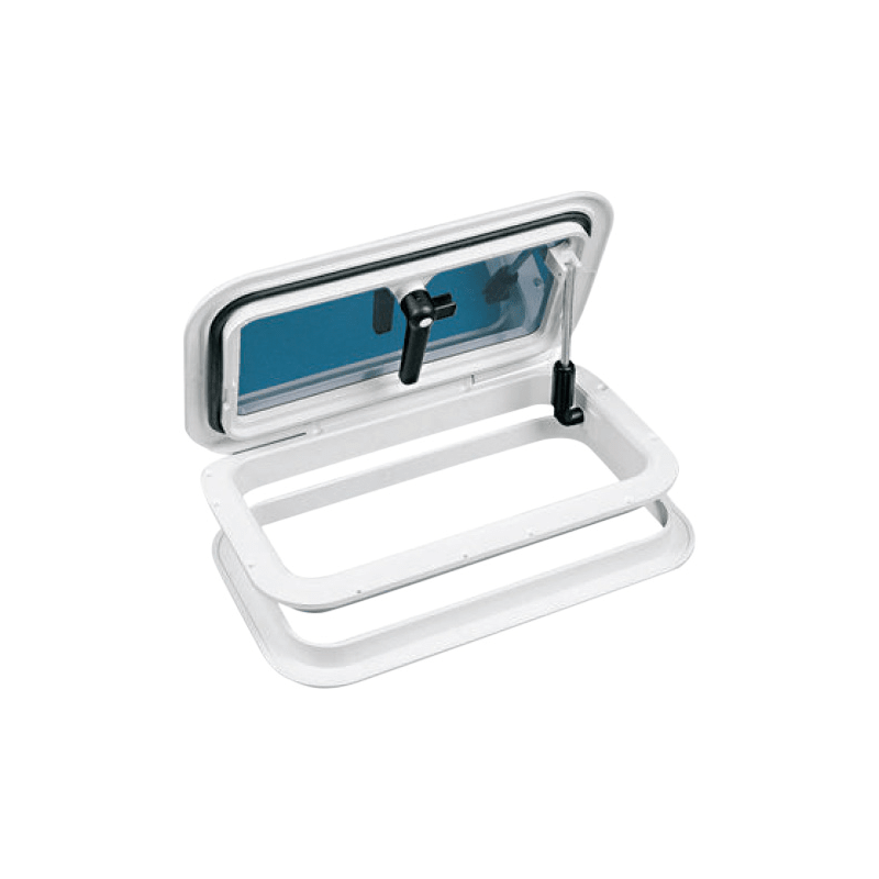 Top Line Luge i hvid plast - 1