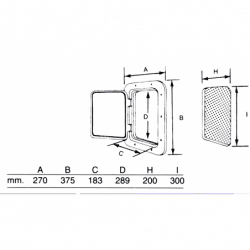 Top Line luge rektangulær - 1