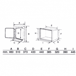 Top Line luge firkantet med boks - 1