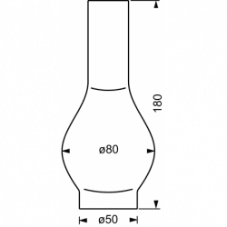 Sampan II reserveglas - 1