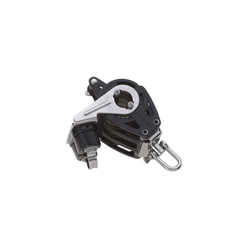 Trippel blok med cam cleat & hundsvot 12 mm - 1