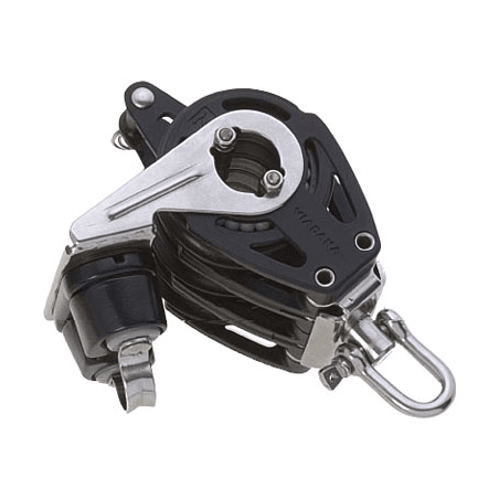 Trippel blok med cam cleat & hundsvot 12 mm - 1