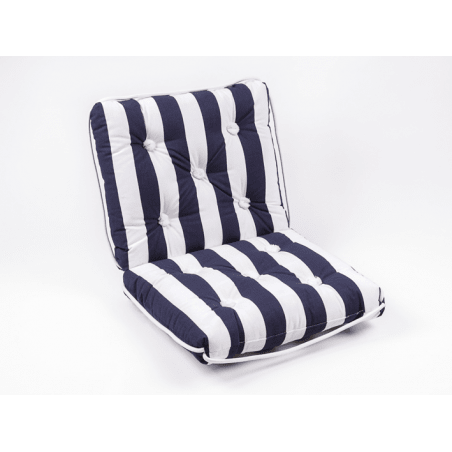 Kapokpuder, stribet/navy - 2