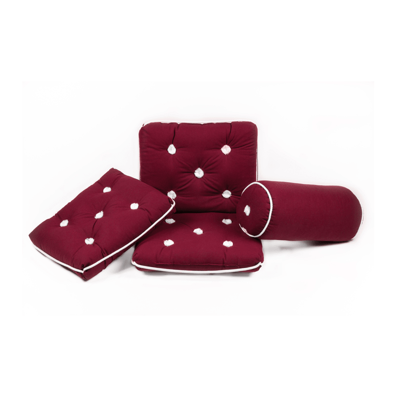 Kapokpuder, bordeaux - 1