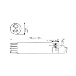 Pantrypumpe nedsænkning 12V - 18l/min - 1