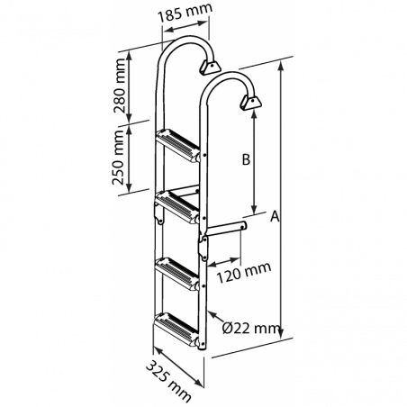 Snekke badestige - 2