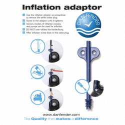 Danfender Adapter- och ventilsats