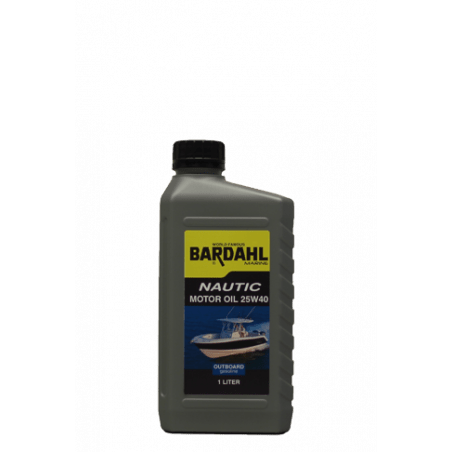 Bardahl Nautisk Motorolie 25W/40 ind/udenbords - 1
