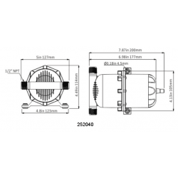 Seaflo ackumulatortank - 1