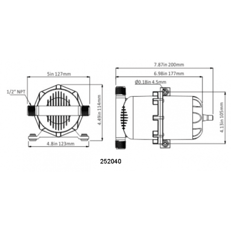 Seaflo ackumulatortank - 2