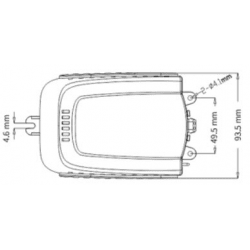Flytströmbrytare med hölje - 25A - 3