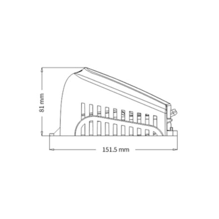 Flydekontakt med hus - 25A - 2