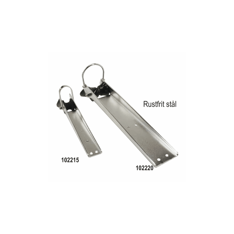 Ankarrulle i rostfritt stål - 4