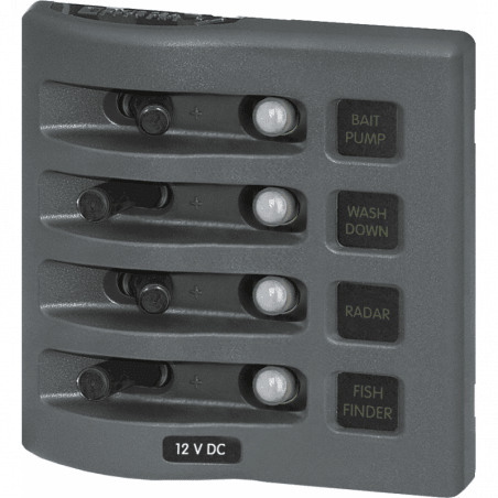 Vattentät omkopplingspanel Blue Sea Systems - 1