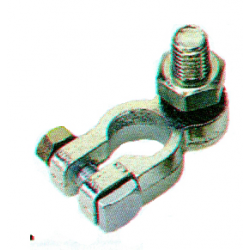 Stolpsko med skruv och mutter för M10 - 1