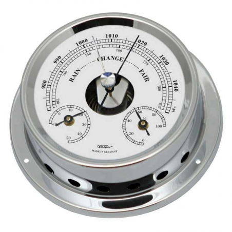 Fischer-instrument Ø 100 i förkromad mässing - 9