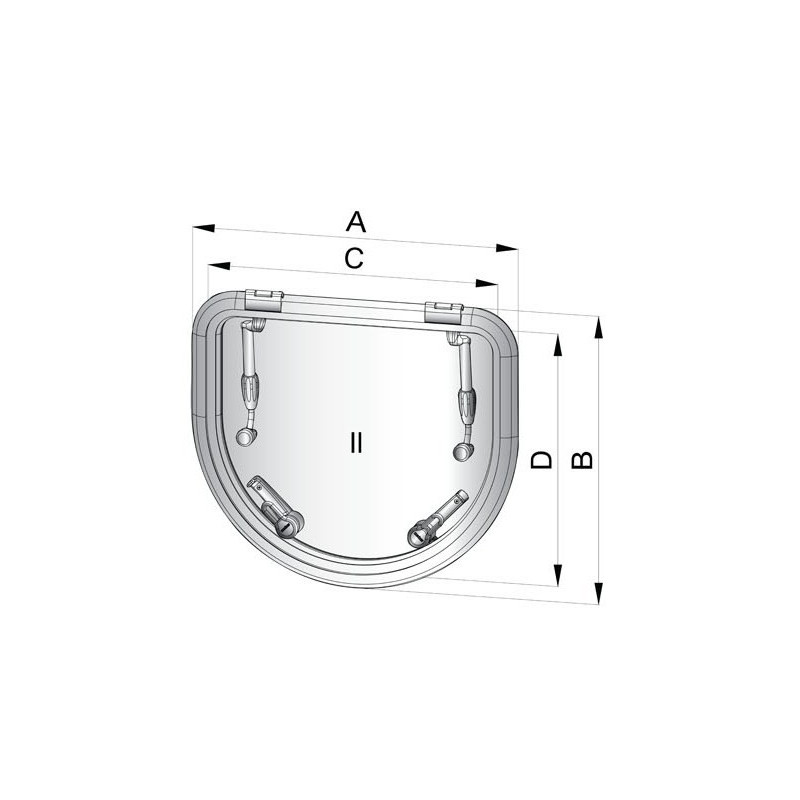 ALTUS ventilation hatch - model 2