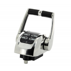 VETUS stainless steel control lever for 2 engines, 12/24 V