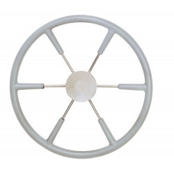 VETUS steering wheel (550 mm - 21") with PU-foam layer grey