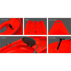 Kajak - Voksen med barn - 4