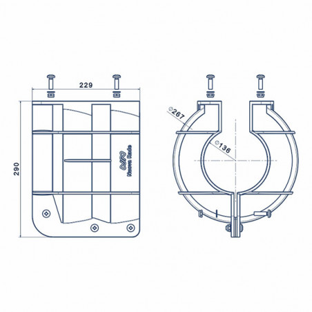 Propelbeskytter Ø 23cm. - 3