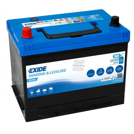 Exide batteri DUAL Blysyre - 1