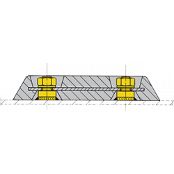 VETUS anode connection kit for steel hulls - 1